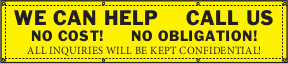 we can help banner